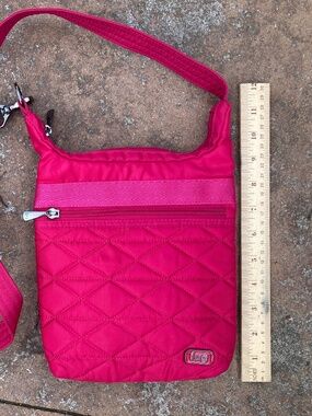 Lug Quilted Crossbody Bag Skipper Red